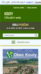 Mobile Screenshot of obeckouty.cz